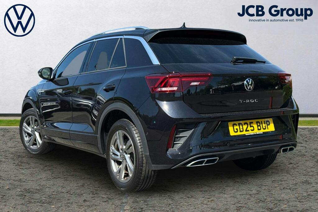 Volkswagen T-Roc 1.5 Tsi R-line Suv GD25BUP Black #3