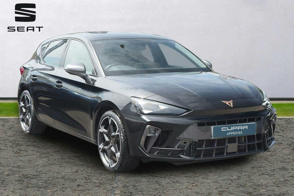 Cupra Leon 1.5 Etsi V2 Hatchback Hybrid Dsg KS25FXL Black