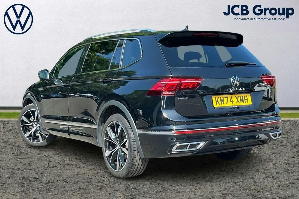 Volkswagen Tiguan Allspace 1.5 Tsi R-line Suv Dsg Black #3