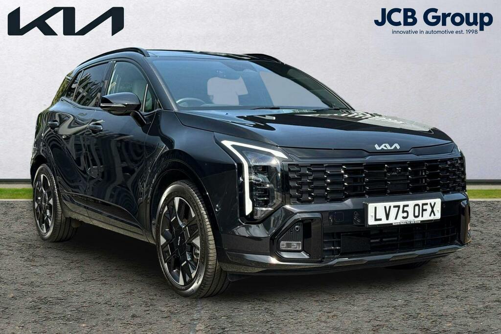 Kia Sportage 1.6 H T Gdi Gt Line S Suv Hybrid Black