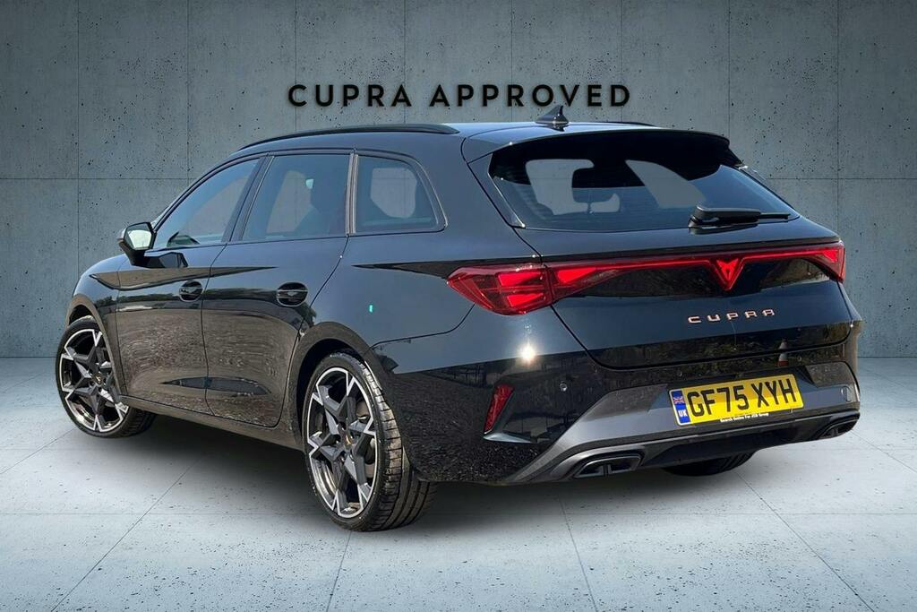 Cupra Leon 1.5 Etsi V2 Estate Hybrid Dsg GF75XYH Black #3