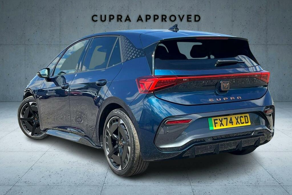 Cupra Born 58Kwh V3 Hatchback FX74XCD Blue #3