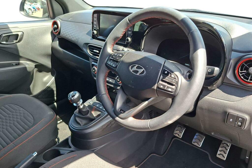 Hyundai I10 1.0 T Gdi N Line Hatchback GF74HVJ Grey #6
