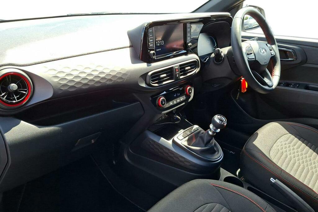 Hyundai I10 1.0 T Gdi N Line Hatchback GF74HVJ Grey #2