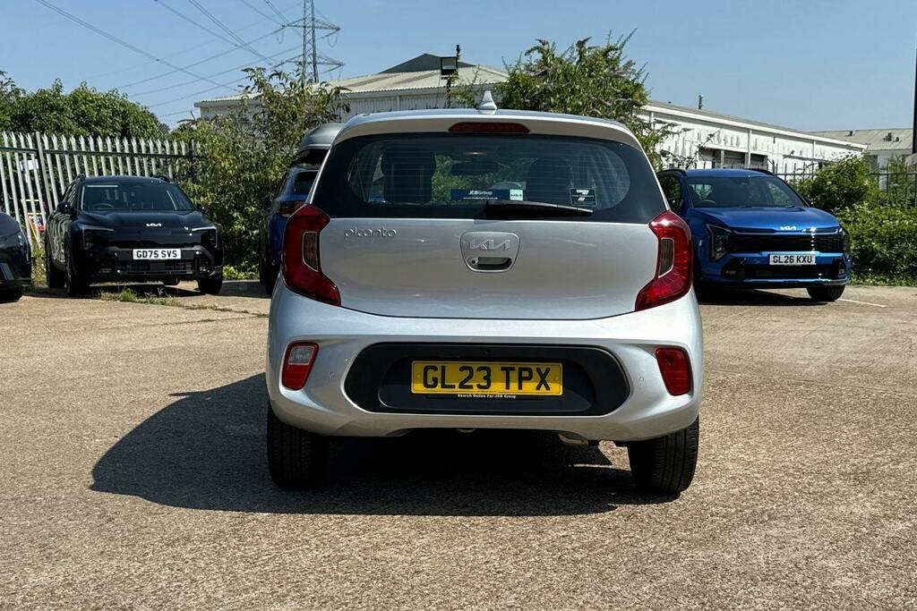 Kia Picanto 1.0 Dpi 3 Hatchback Amt GL23TPX Silver #5