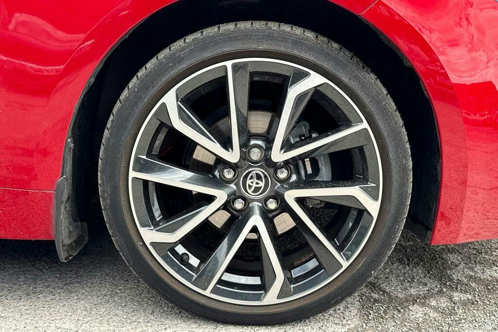 Toyota Corolla 1.8 Vvt H Excel Hatchback Hybrid Cvt Red #5