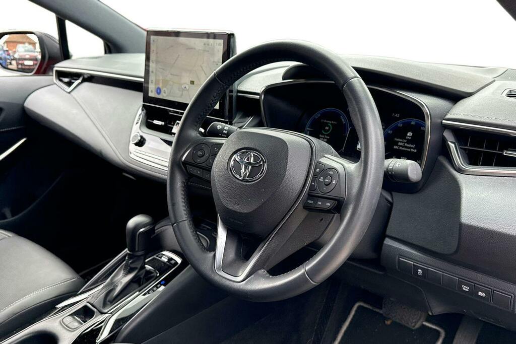 Toyota Corolla 1.8 Vvt H Excel Hatchback Hybrid Cvt Red #6