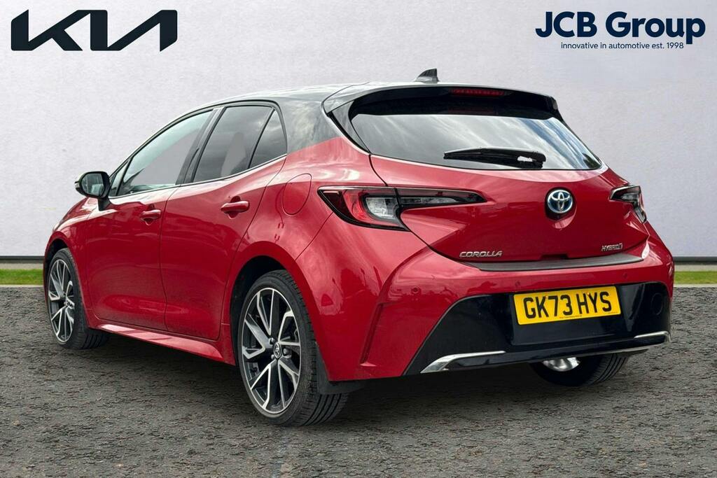 Toyota Corolla 1.8 Vvt H Excel Hatchback Hybrid Cvt Red #3