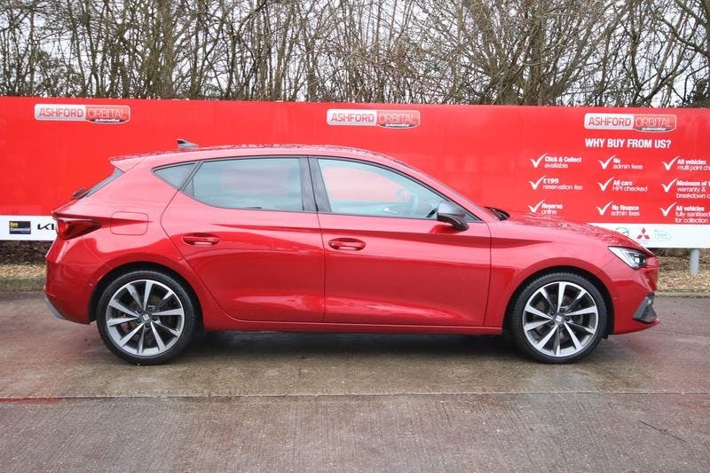 Seat Leon 2.0 Tsi Evo Fr Sport Hatchback Dsg GL22PHN Red #3