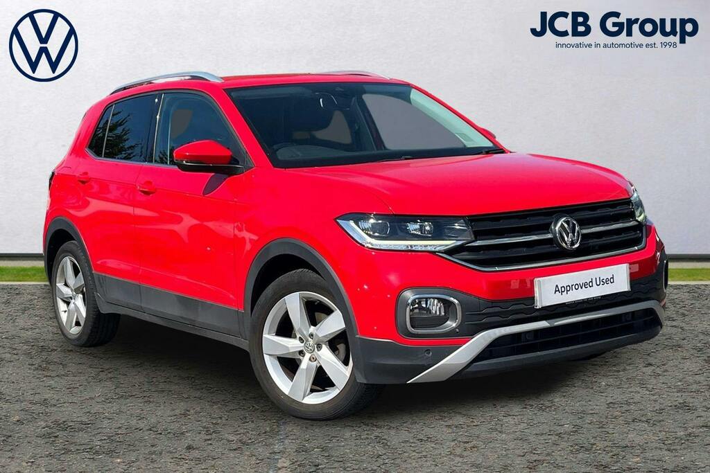 Volkswagen T-Cross 1.0 Tsi Sel Suv Red