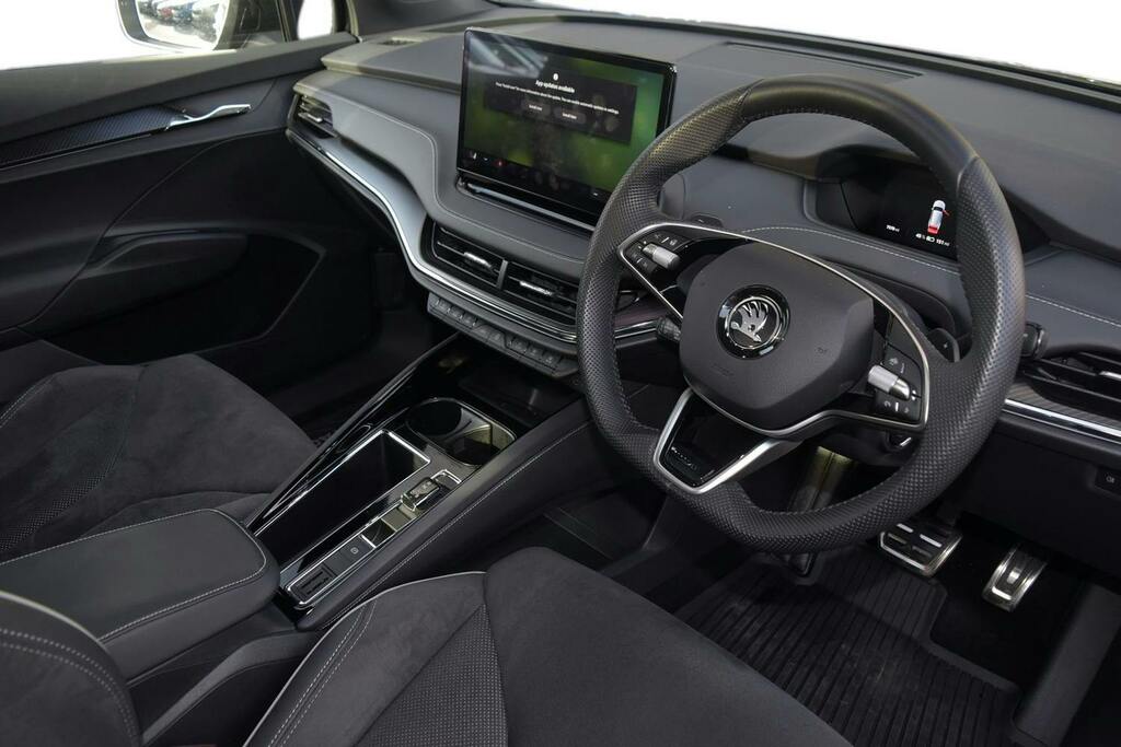 Skoda ENYAQ 82Kwh 85X Sportline Plus Coupe 4 Black #6