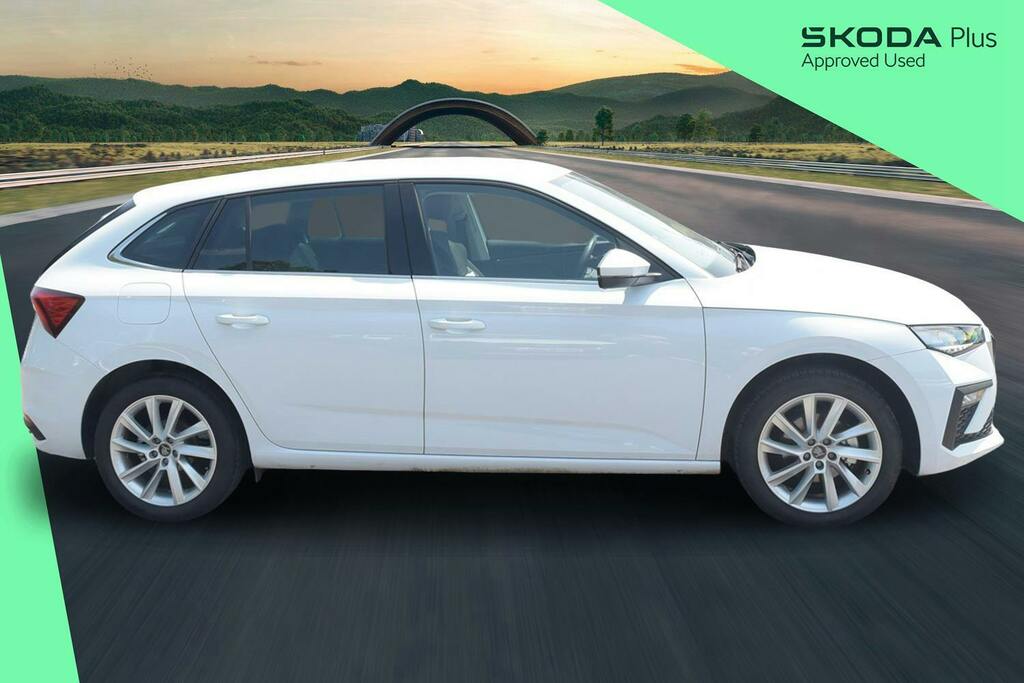 Skoda Scala 1.0 Tsi Se L Edition Hatchback GY25NFL White #4