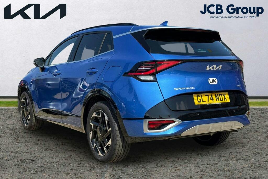 Kia Sportage 1.6 T Gdi Mhev Gt Line Suv Hybrid Dct GL74NDX Blue #3