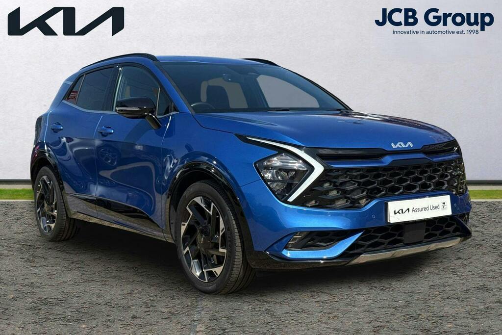Kia Sportage 1.6 T Gdi Mhev Gt Line Suv Hybrid Dct Blue
