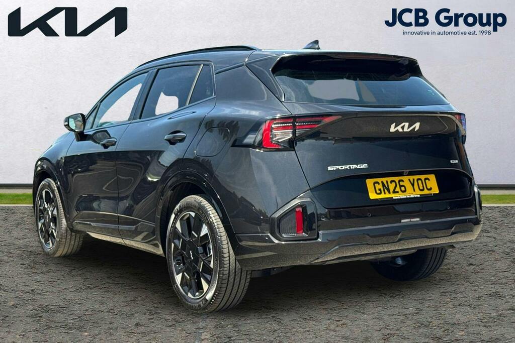 Kia Sportage 1.6 H T Gdi Gt Line Suv Hybrid Black #3