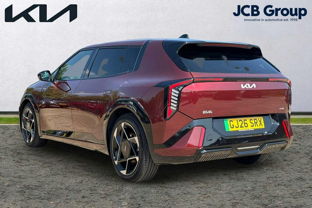 Kia EV4 81.4Kwh Gt Line Hatchback Red #3