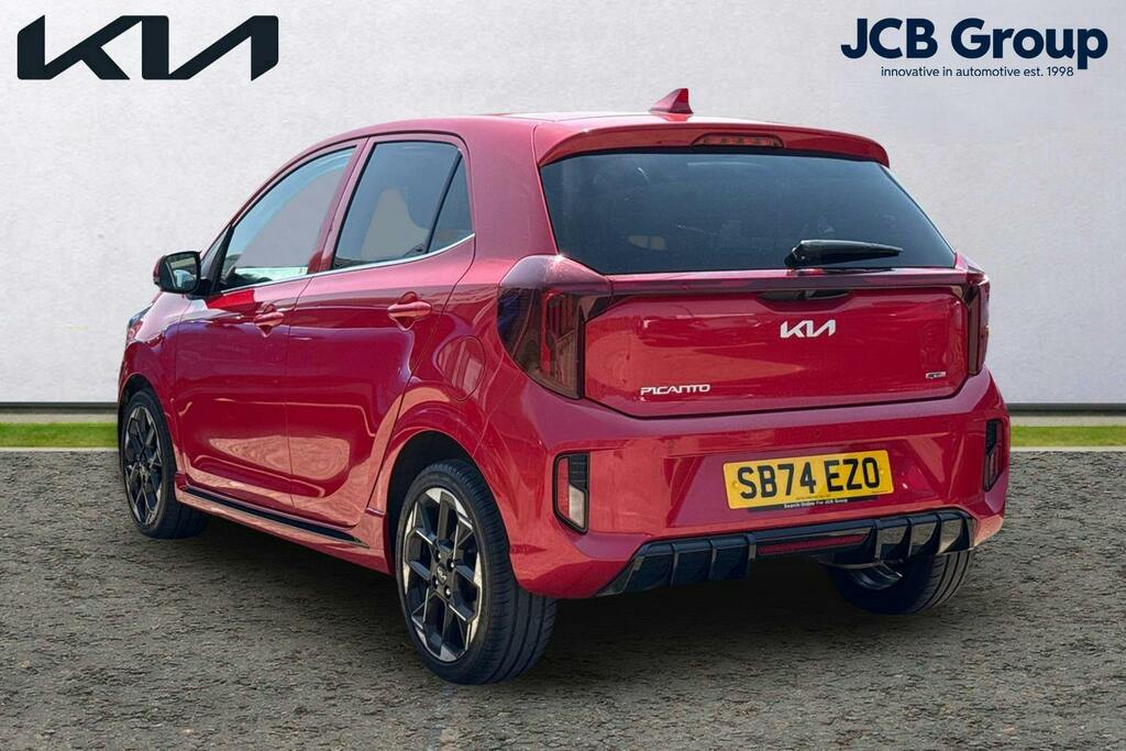 Kia Picanto 1.0 Gt Line Hatchback Amt Red #3
