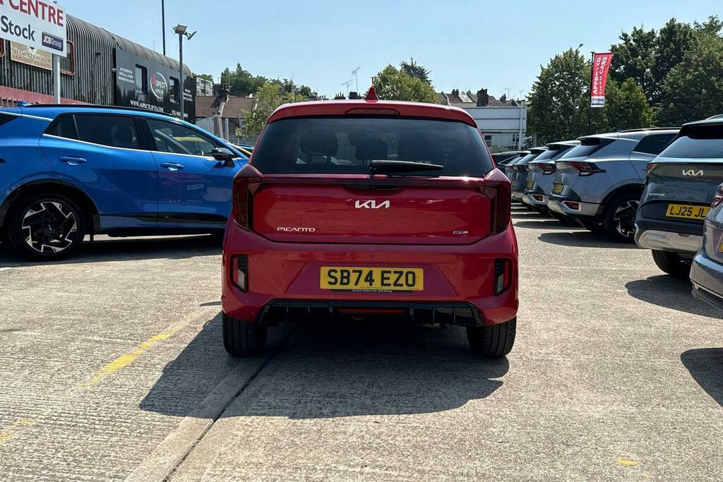 Kia Picanto 1.0 Gt Line Hatchback Amt Red #5