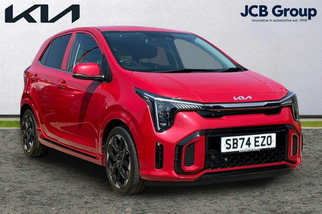 Kia Picanto 1.0 Gt Line Hatchback Amt Red
