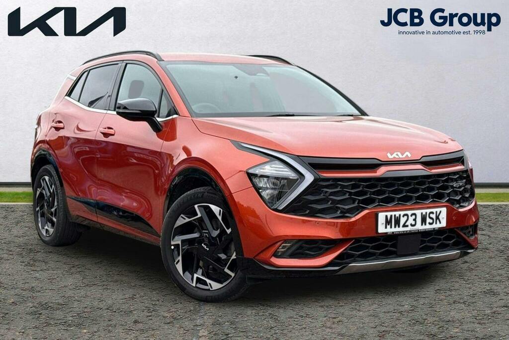 Kia Sportage 1.6 T Gdi Mhev Gt Line Suv Hybrid Dct Orange