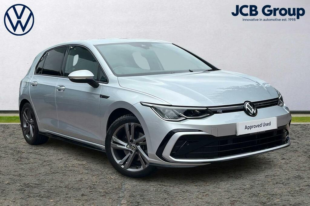 Volkswagen Golf 1.5 Etsi Mhev R-line Hatchback Hybrid D AO24JZH Silver