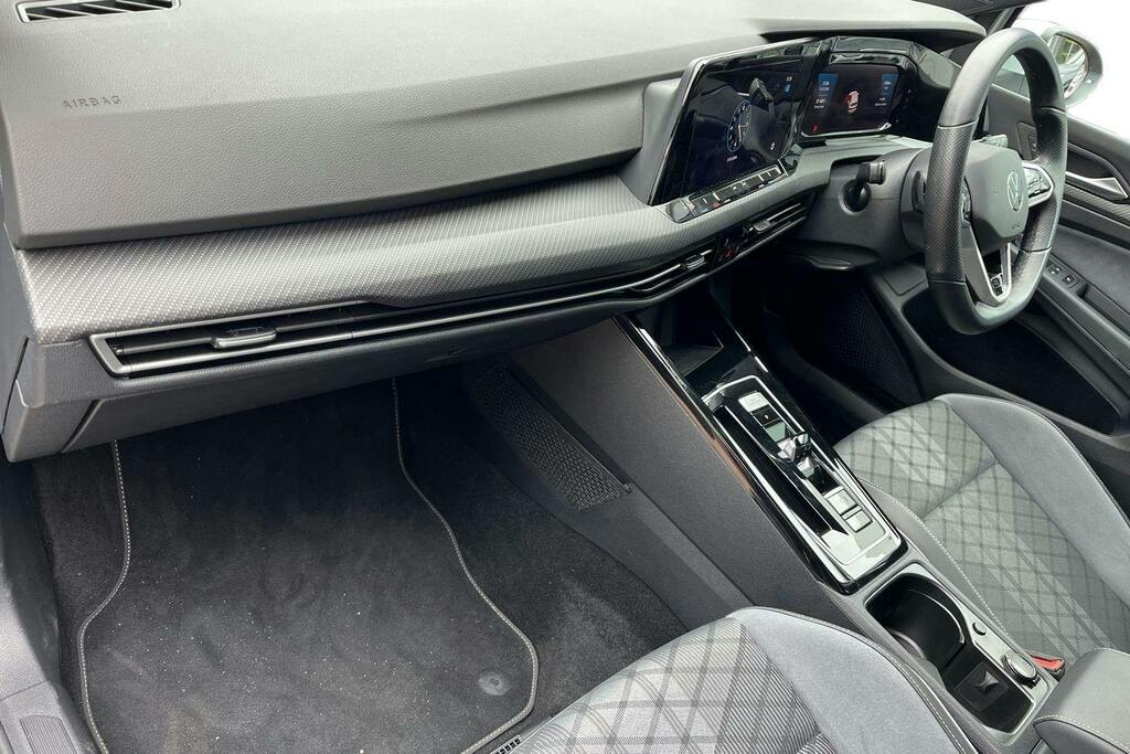 Volkswagen Golf 1.5 Etsi Mhev R-line Hatchback Hybrid D AO24JZH Silver #2