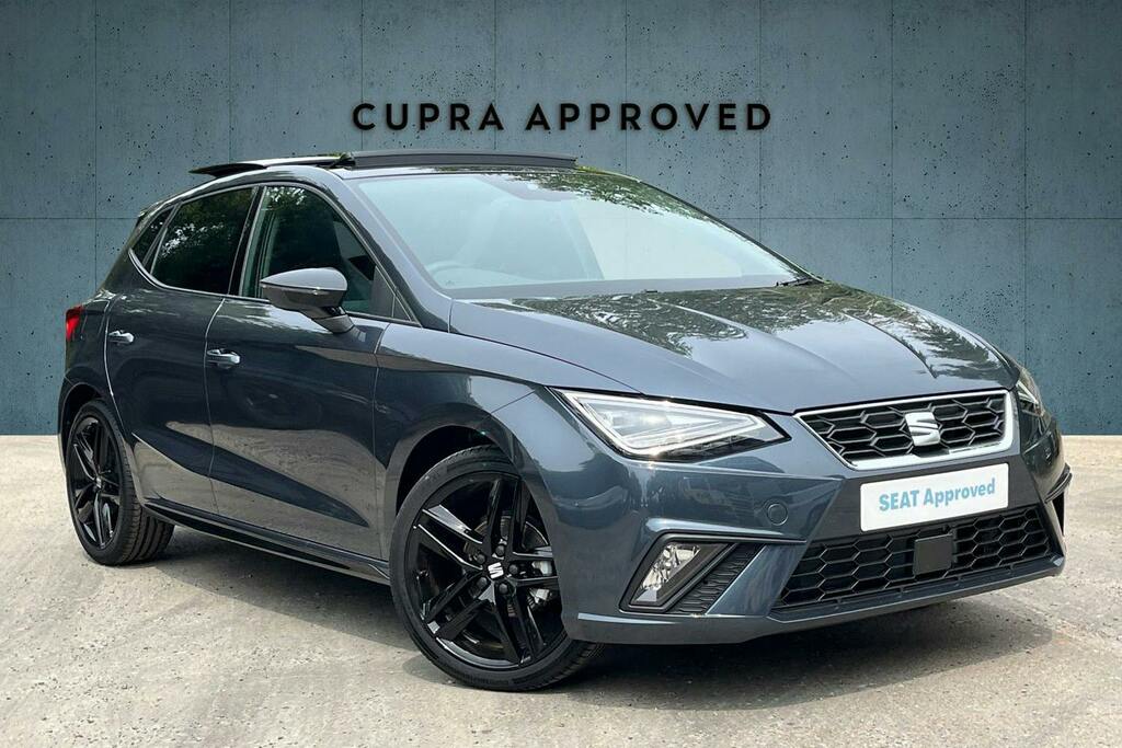 Seat Ibiza 1.0 Tsi Fr Black Edition Hatchback Manu Grey