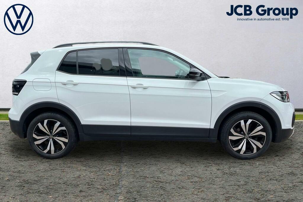 Volkswagen T-Cross 1.0 Tsi Black Edition Suv RF73KKX White #4