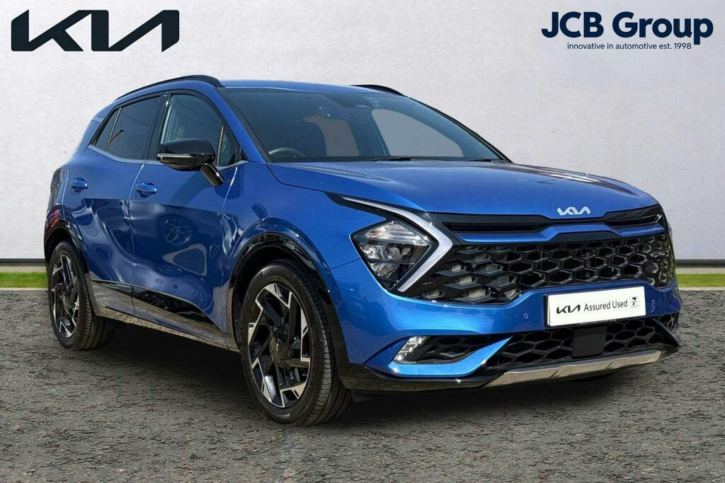 Kia Sportage 1.6 T Gdi Mhev Gt Line Suv Hybrid Manua Blue