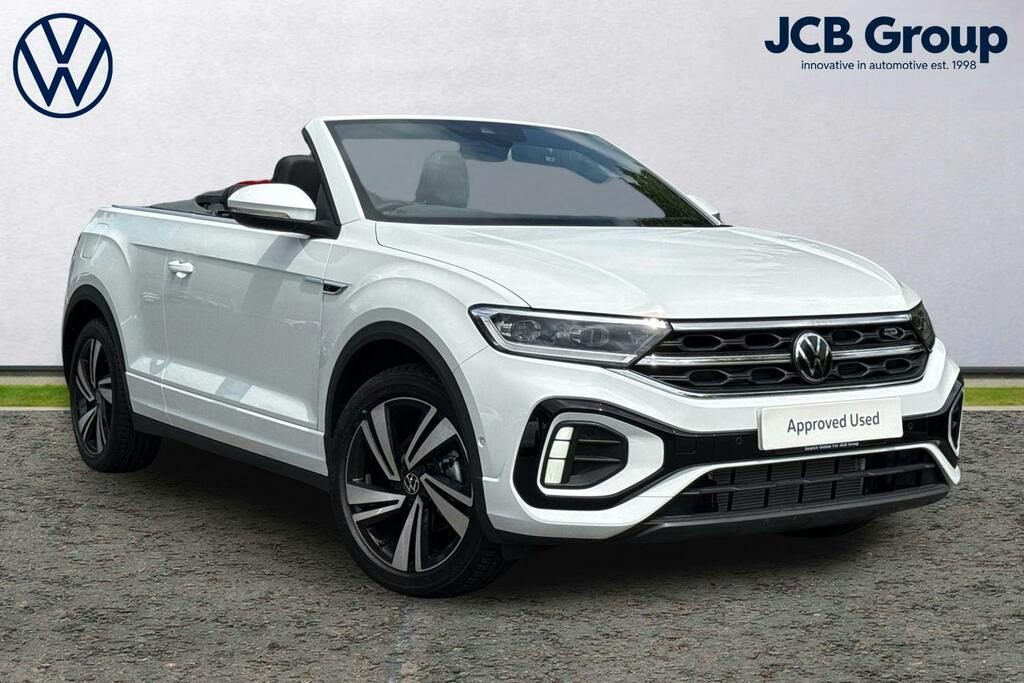 Volkswagen T-Roc 1.5 Tsi R-line Convertible 2Wd White