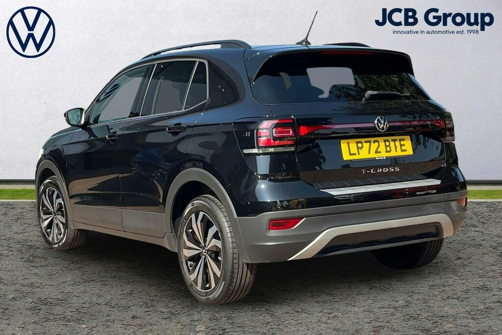 Volkswagen T-Cross 1.0 Tsi Black Edition Suv Dsg Black #3