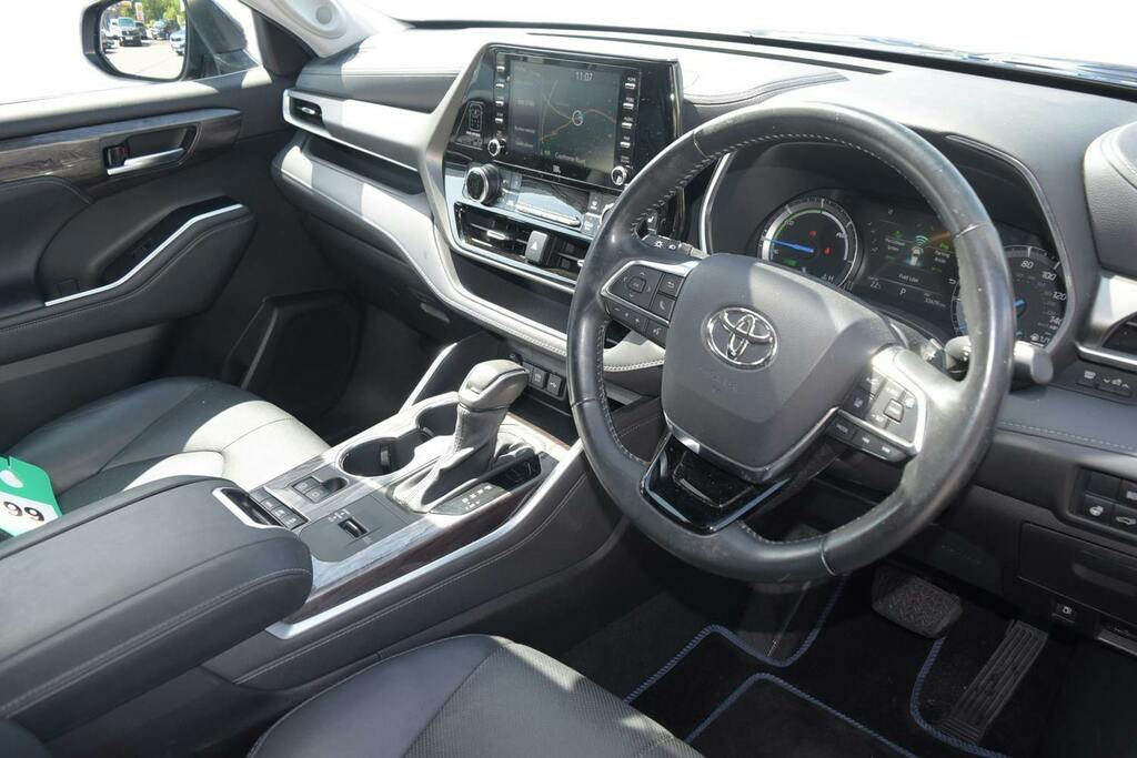 Toyota Highlander 2.5 Vvt H Excel Suv Hybrid Cvt 4Wd Blue #6