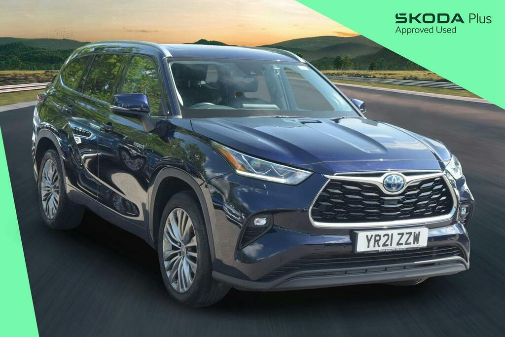 Toyota Highlander 2.5 Vvt H Excel Suv Hybrid Cvt 4Wd Blue