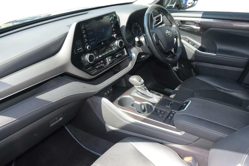 Toyota Highlander 2.5 Vvt H Excel Suv Hybrid Cvt 4Wd Blue #2