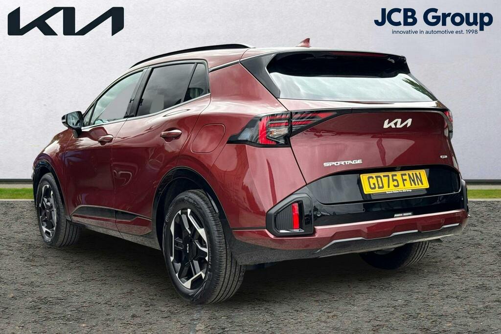 Kia Sportage 1.6 T Gdi Gt Line Suv GD75FNN Red #3