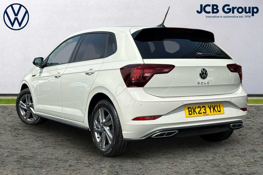 Volkswagen Polo 1.0 Tsi R-line Hatchback BK23YKU Grey #3