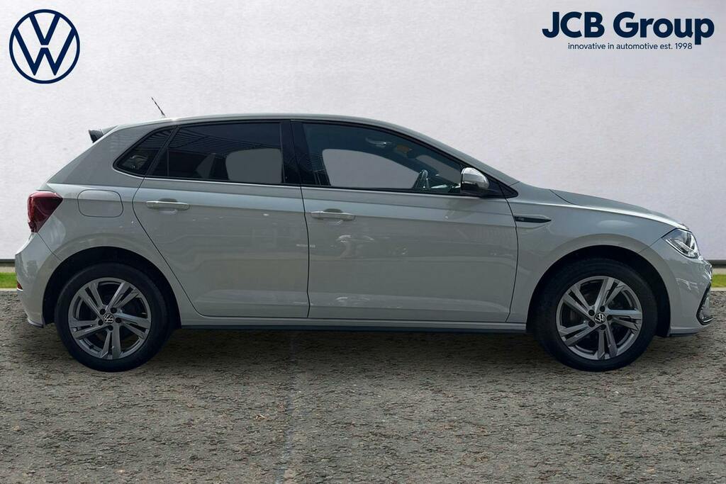 Volkswagen Polo 1.0 Tsi R-line Hatchback BK23YKU Grey #4