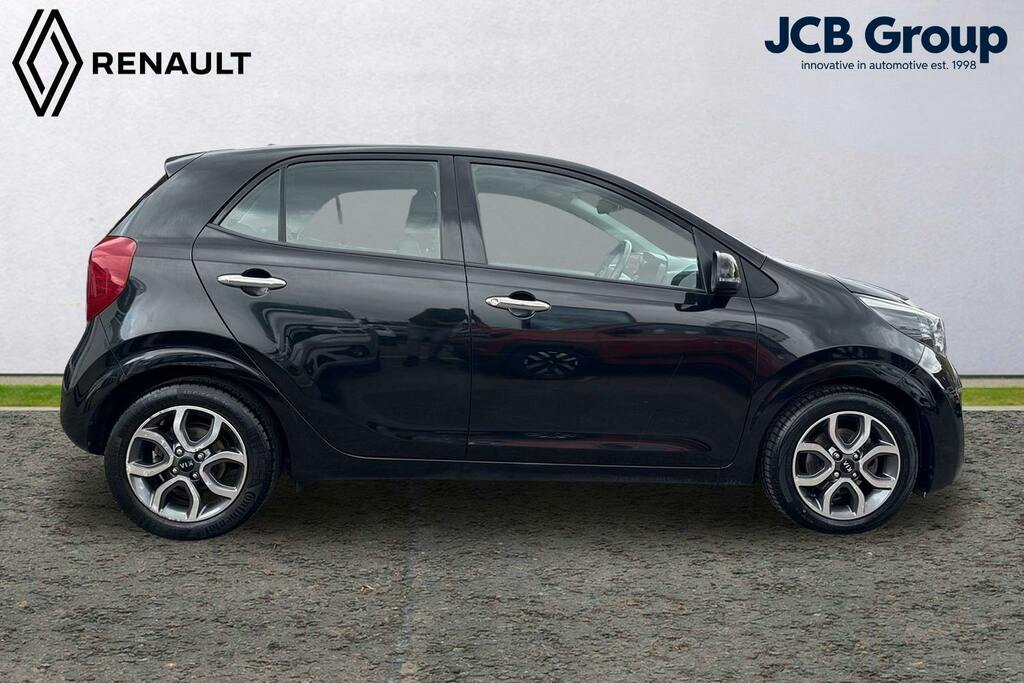 Kia Picanto 1.0 Dpi 3 Hatchback Amt Black #4