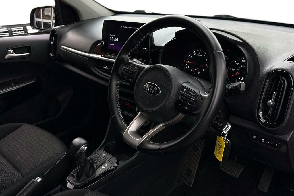 Kia Picanto 1.0 Dpi 3 Hatchback Amt Black #6