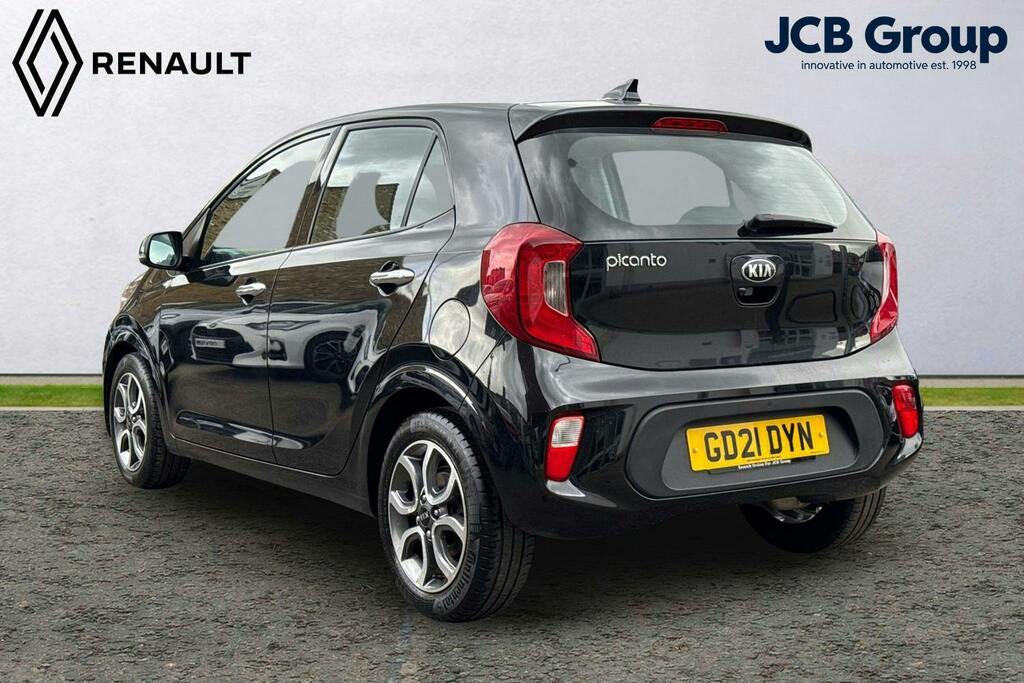 Kia Picanto 1.0 Dpi 3 Hatchback Amt Black #3