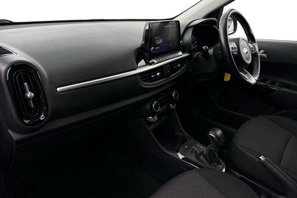 Kia Picanto 1.0 Dpi 3 Hatchback Amt Black #2