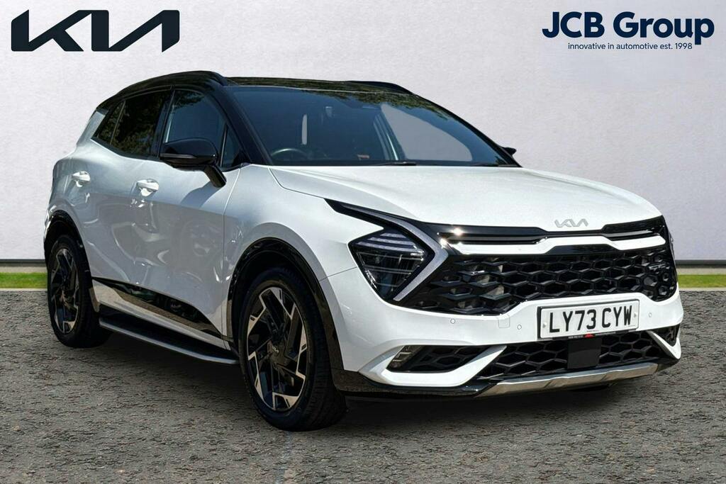 Kia Sportage 1.6 T Gdi Mhev Gt Line S Suv Hybrid Dct LY73CYW White