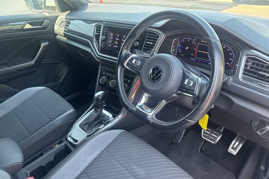Volkswagen T-Roc 2.0 Tdi Evo R-line Suv Dsg White #6