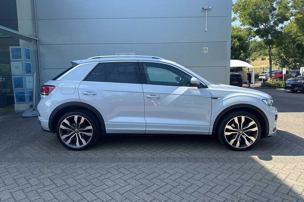 Volkswagen T-Roc 2.0 Tdi Evo R-line Suv Dsg White #4