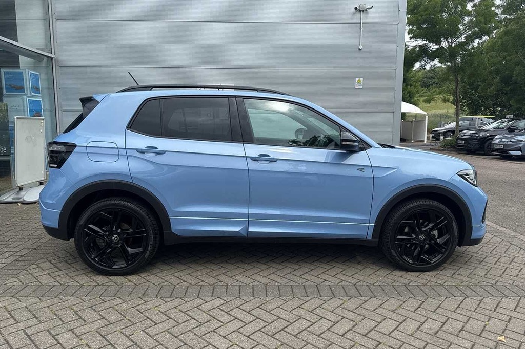 Volkswagen T-Cross 1.0 Tsi Black Edition Suv Blue #4