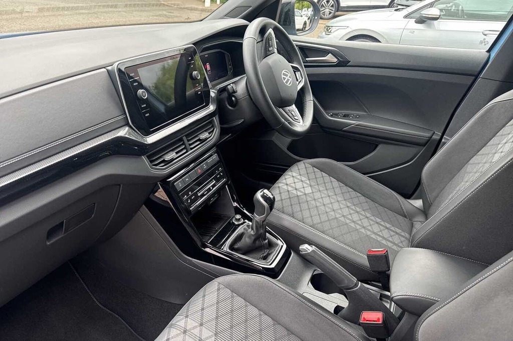 Volkswagen T-Cross 1.0 Tsi Black Edition Suv Blue #2