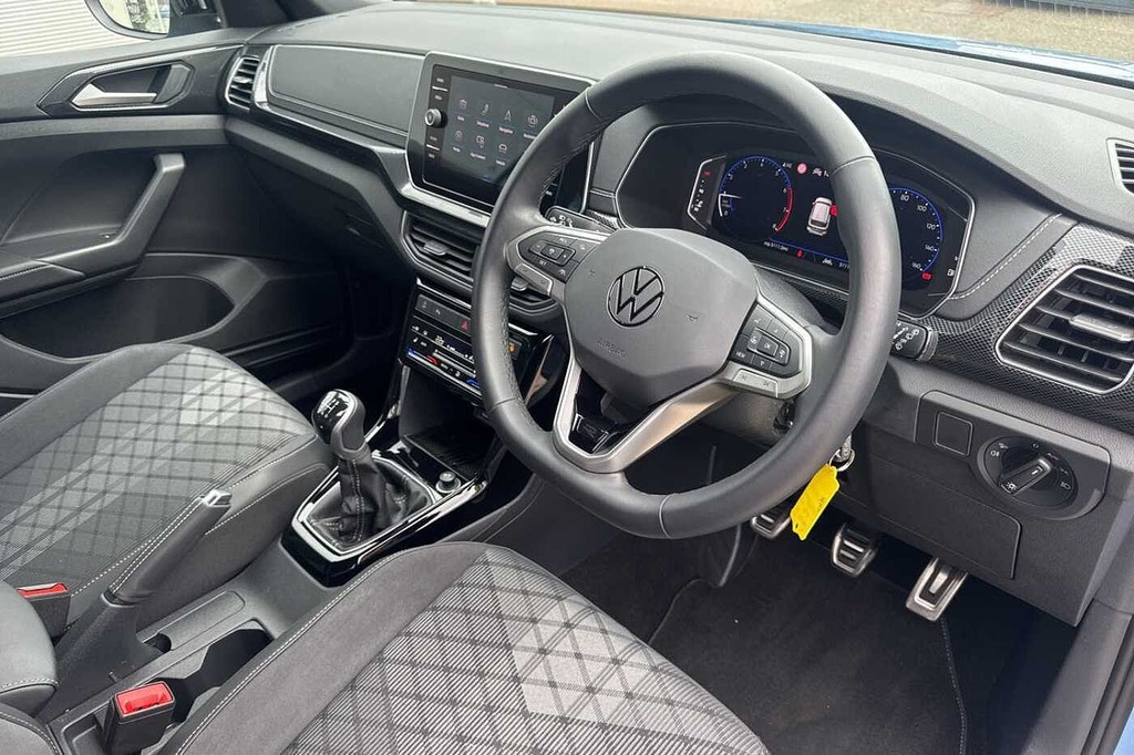 Volkswagen T-Cross 1.0 Tsi Black Edition Suv Blue #6