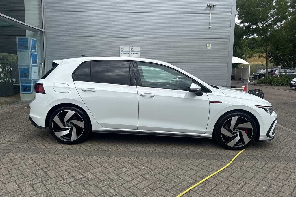 Volkswagen Golf 2.0 Tsi Gti Hatchback White #4