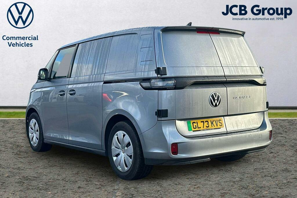 Volkswagen ID.Buzz Pro 77Kwh Commerce Plus Panel Van Aut GL73KVS Silver #3