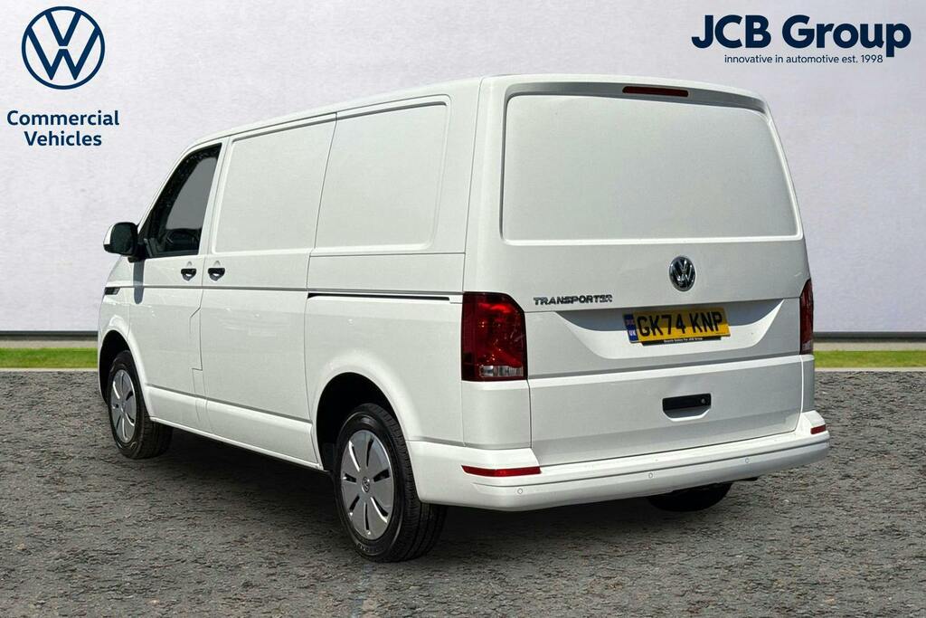 Volkswagen Transporter 2.0 Tdi T30 Startline Panel Van GK74KNP White #3